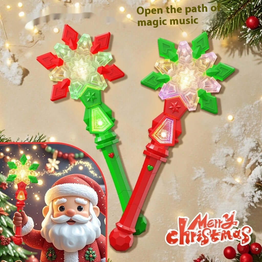 null 0 Christmas Music Snowflake Stick Products